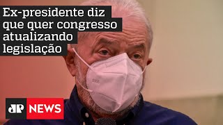 Lula volta a falar em regulamentação da mídia