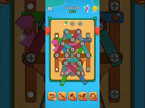 wood nuts & bolts, screw level 286