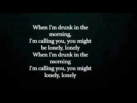 drunk in the morning lyrics