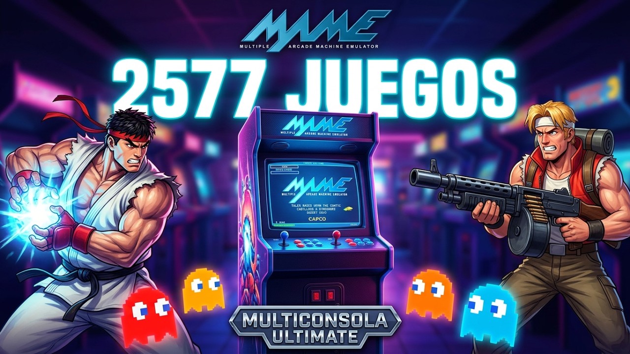2691 Juegos de MAME Arcade
