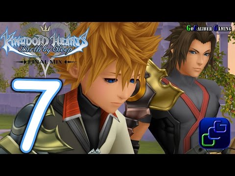 KINGDOM HEARTS HD 2.5 ReMIX Birth by Sleep Final Mix PS3 Walkthrough - Part 7 - Radiant Garden