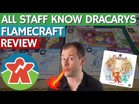 Flamecraft - Board Game Review - All Staff Know Dracarys