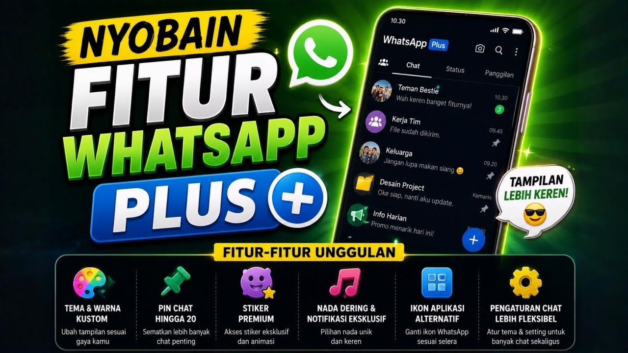 WhatsApp Premium Resmi Hadir? Ini fitur Plus Di dalamnya !