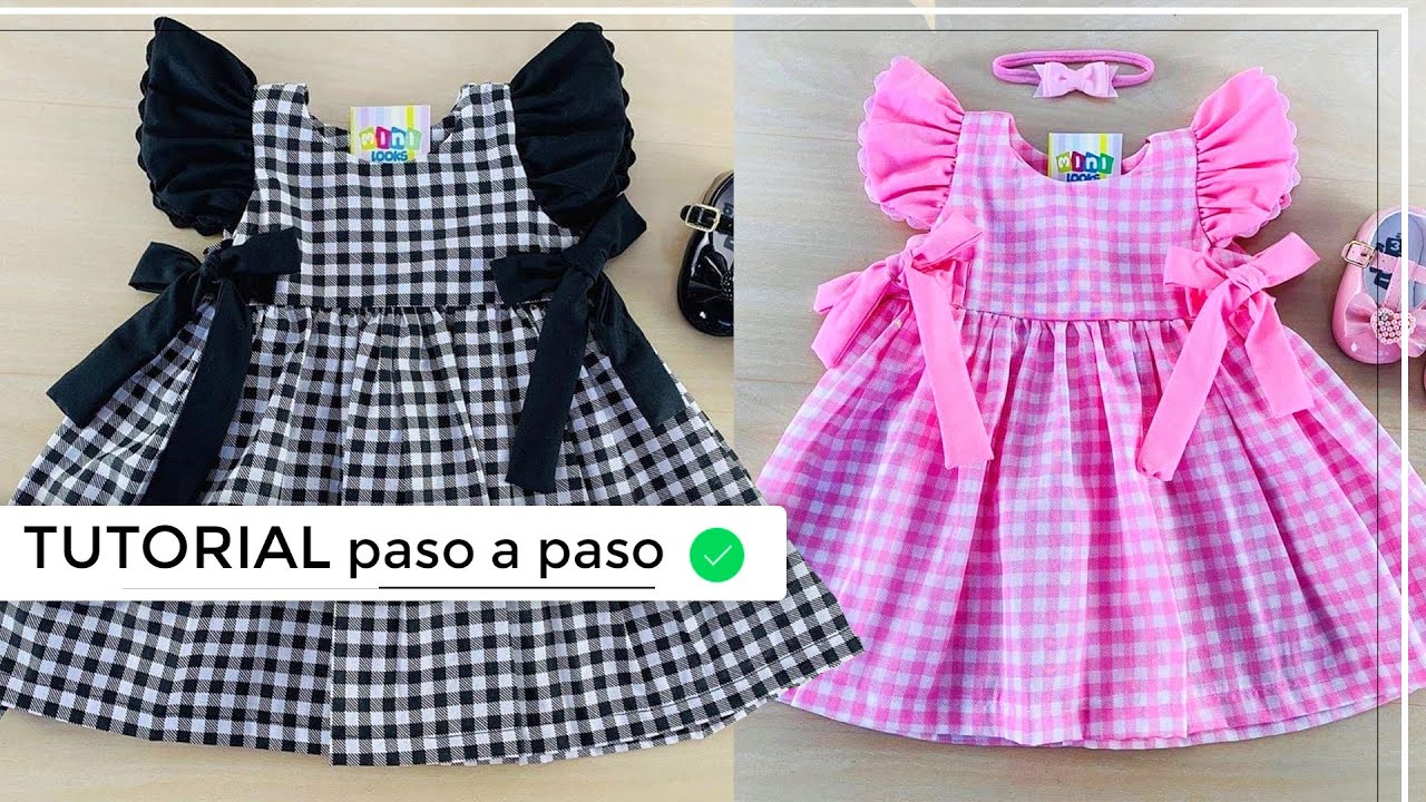 DIY Como hacer vestidos para niñas hermoso