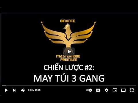 NGHỀ TÀI CHÍNH | PREMIUM CHIẾN LƯỢC #2: MAY TÚI 3 GANG