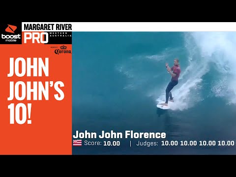 Believe It Or Not That's John John's First 10 At Margs HEAT REPLAY - Boost Mobile Margaret River Pro