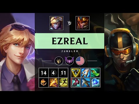 Ezreal Jungle vs Jarvan IV - NA Master Patch 25.20