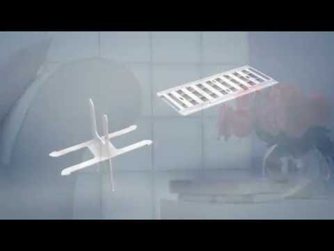 Seves VitraLOCK® - Dry Installation for glass blocks. Fast, easy, clean