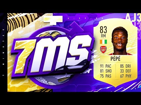 THE HARDEST SQUAD BUILDING SERIES ON FIFA 20!!! Fifa 20 Nicolas Pepe 7 Minute Squads