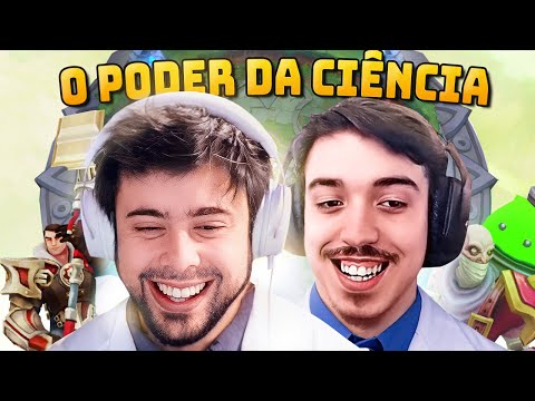 O DUO DA CIÊNCIA, NICKLINK E YODA NA ARENA 2v2v2v2 - LEAGUE OF LEGENDS