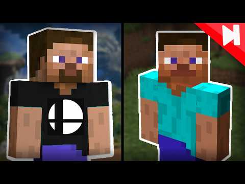 EPIC Minecraft vs Smash Bros Battle: Strongest Steve?
