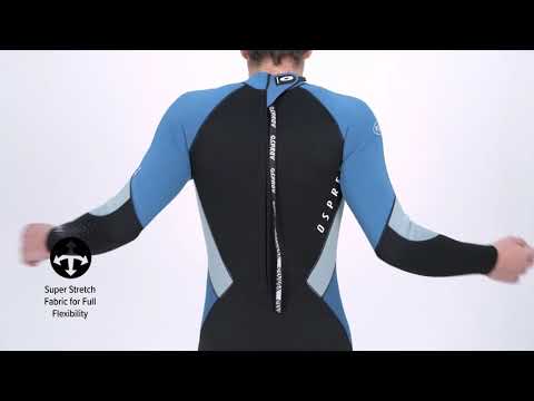2021 Osprey Zero Men's Long 3/2mm Wetsuit - Blue