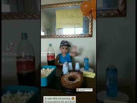 tchau mamadeira do Miguel