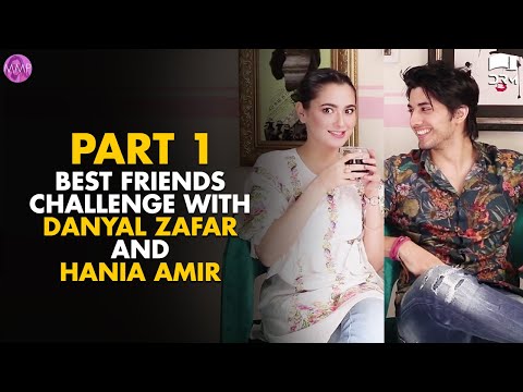 Best Friends Challenge with Danyal Zafar and Hania Amir | Part 1 | Momina's Mixed Plate