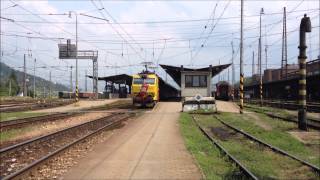 preview picture of video 'ČD 151 001 - 5 na čele vlaku Ex 144 Landek - Žilina - 5.7.2013'