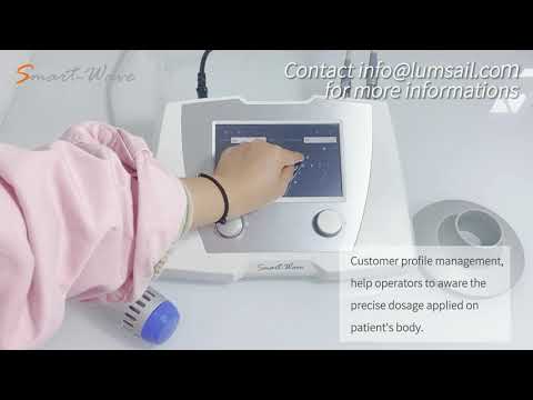 Smart-Wave BS-SWT2X Shock Wave Therapy Machine Function Introduction | Radial Shockwave Unit