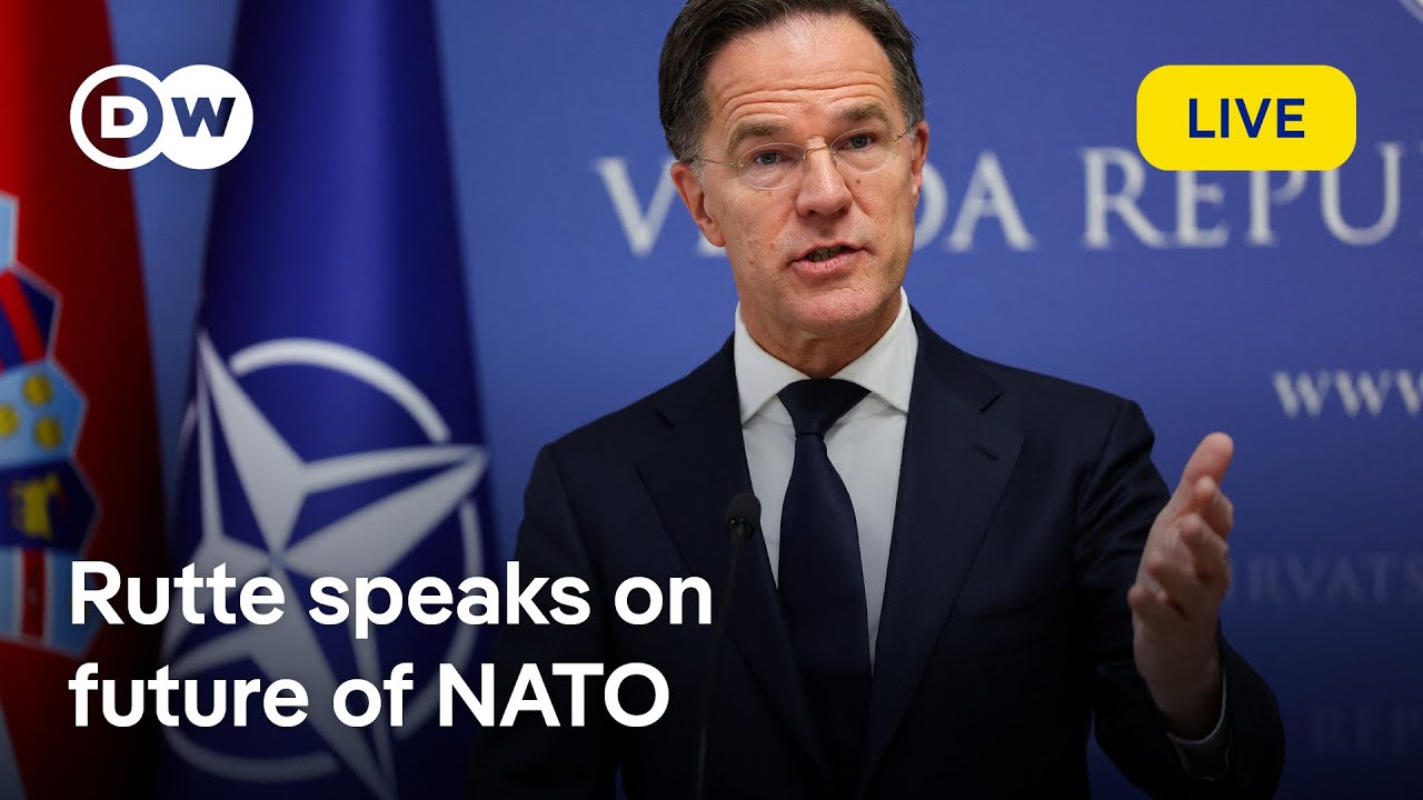 Live: Mark Rutte speaks on the state of NATO following Greenland threats | DW News