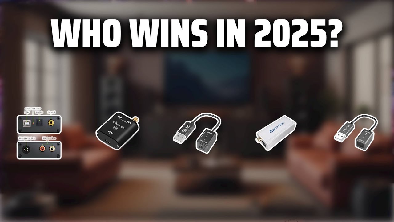 The Top 5 Best Optical Audio Adapter in 2025 - Must Watch Before Buying!