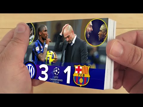 Flip Book - The Day Samuel Eto'o Finally Get Revenge and Destroyed Pep Guardiola-Part 2