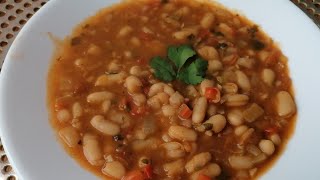 Como hacer alubia de bote fácil y riquísimo 🍲
