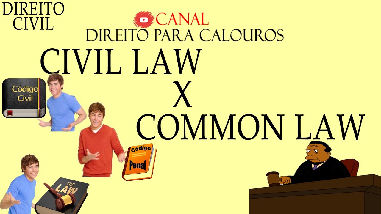 Introdução ao Direito - Civil Law e Common Law