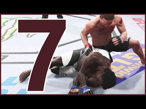 UFC 2 Career Mode Ep.7 - GOT A LITTLE TOO COCKY!! | UFC 2 Gameplay