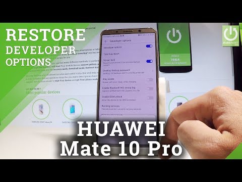 How to Reset Developer Options in HUAWEI Mate 10 Pro