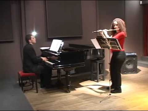 Gabriel Knoll-Piano  Valeria Hamra-Flute