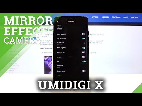 How to Manage Camera Mirror Effect in Umidigi X – Find Camera Mirror Effect Options
