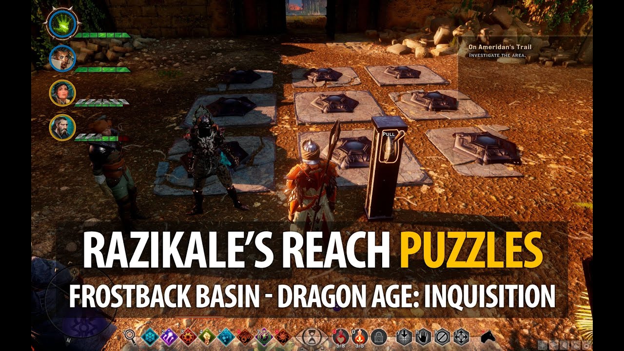 Video Razikale’s Reach Puzzles - Frostback Basin - Dragon Age: Inquisition 