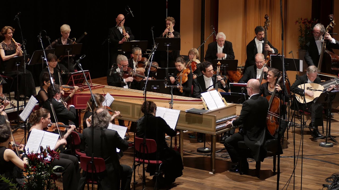 Handel Water Music: Hornpipe; FestspielOrchester Gƶttingen, Laurence Cummings, director 4K