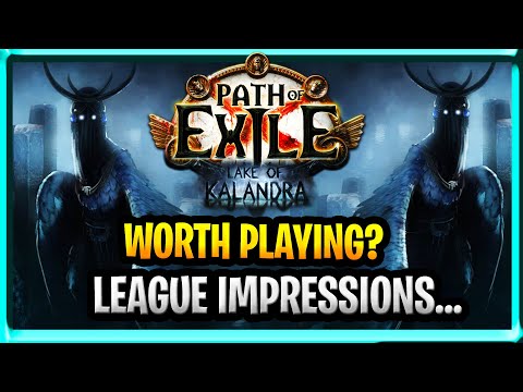 Path Of Exile Lake Of Kalandra League Mechanic Worth Doing? At End Game Thoughts (Early maps)