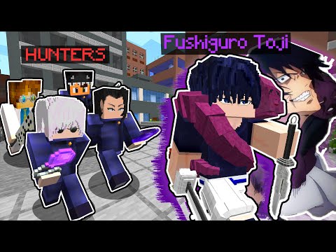 Minecraft Manhunt: Dominate as Fushiguro Toji!