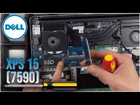 Dell XPS 15 (7590) von Innen - RAM, SSD, Akku, Lüfter wechseln