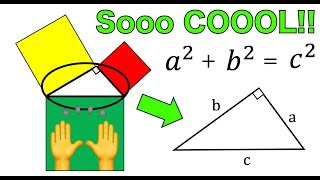 Teach PYTHAGOREAN THEOREM using ORIGAMI! (a^2 + b^2 = c^2)