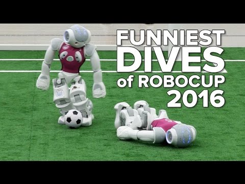 Funniest dives of RoboCup 2016