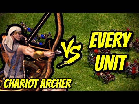 CHARIOT ARCHER vs EVERY UNIT | Age of Empires: Definitive Edition