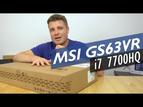 MSI Stealth Pro GS63VR 7RF Intel Core i7 7700HQ 1060 GTX Unboxing (Returned!)