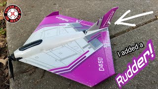 Radiolink D460 Turbot Rudder Added Test Proximity LOS Flight with Commentary 🔥