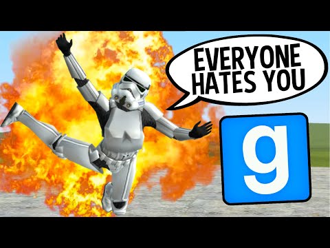 How to Deal with Haters With Only A Super OP Gun - Gmod Star Wars RP