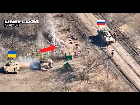 Brutal Bradley Attack in the Grey Zone❗️Russian Retreat #kursk #pokrovsk #warinukraine