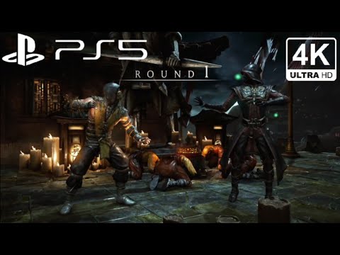 Scorpion Vs Ermac Mortal Kombat X [4K 60FPS] MK10