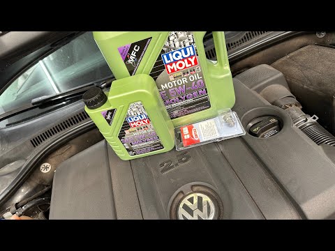 Save money! VW Jetta Mk6 2.5 How to Change Oil (using Liqui Moly Molygen)
