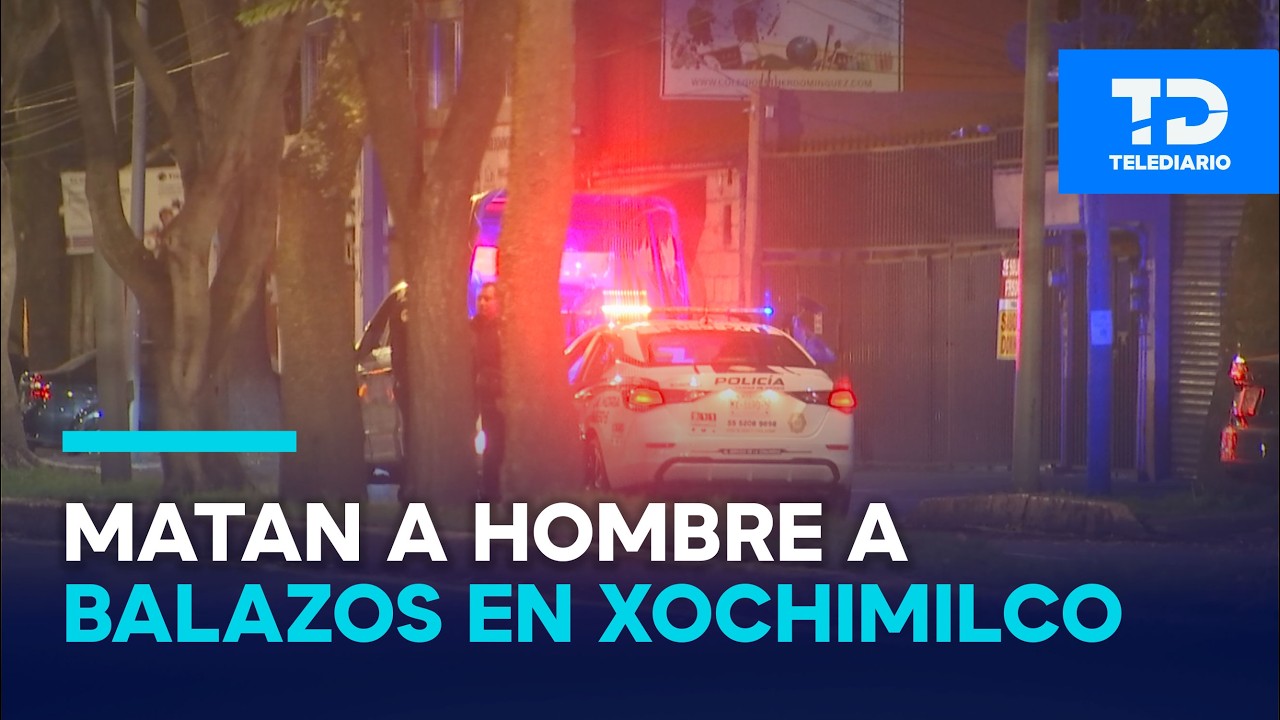 Hombre es asesinado a balazos durante ataque en la colonia Tierra Nueva, Xochimilco