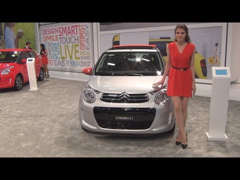 Citroën New C1 1.0 VTi Airscape ETG Gallium Grey Metallic (2015) Exterior and Interior