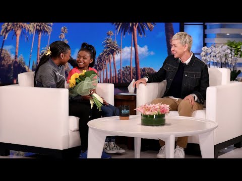 Viral College Gymnast Nia Dennis Receives a Heartwarming Surprise from Ellen