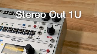 Stereo Line Out 1U
