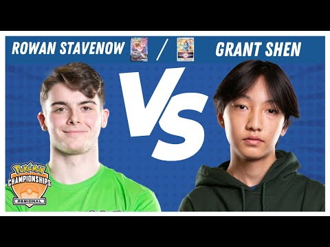 ROWAN STAVENOW vs GRANT SHEN - Pokémon TCG Masters Finals | Hartford 2023