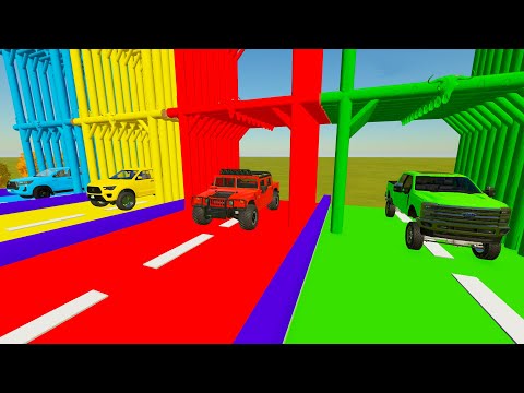 DELIVERY COLOR, VOLKSWAGEN, MERCEDES,TOYOTA IN GARAGES! - Farming Simulator 22