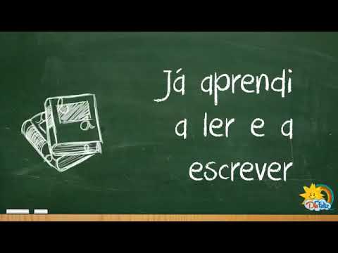 MÚSICA PARA O DIA DA ALFABETIZAÇÃO (formatura infantil) ✏️📄 Já aprendi a ler e a escrever